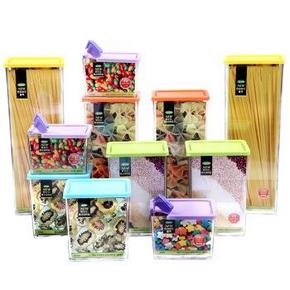 sunrise 鲜乐仕 魔法整理保鲜盒缤纷 11件套 99元包邮(199-100)