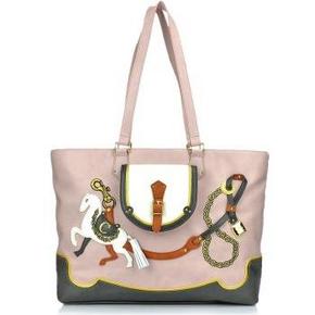 Lapalette 小马包 韩国正品 粉色单肩包 618元包邮