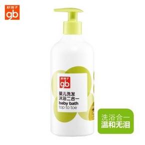 好孩子 植物精华婴儿洗发沐浴二合一500ml 19元(35.8，199-100)