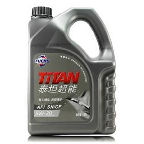 限地区：Fuchs 福斯 泰坦超能润滑油 5W-30 4L 129元包邮
