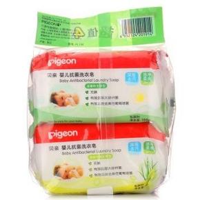 Pigeon 贝亲 婴儿抗菌洗衣皂 PL196（四联包）19.8元