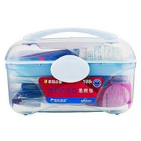 海氏海诺 创伤应急包108组件 49元包邮(59-10券)