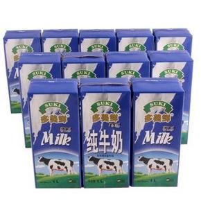 SUKI 多美鲜 全脂牛奶1Lx 12盒 79元包邮