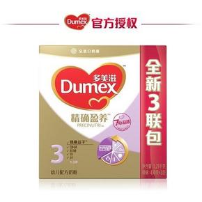 限华北：Dumex 多美滋 精确盈养 3段幼儿配方奶粉1290克 99元
