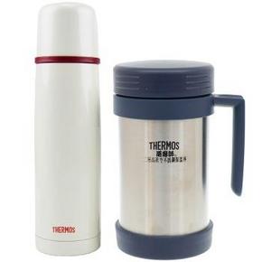 THERMOS 膳魔师 JMF-500+FDW-500 保温杯套装 239元包邮(279-40)