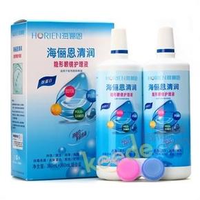 再特价：海昌 海俪恩清润隐形眼镜护理液360ml*2 双瓶装 19元包邮