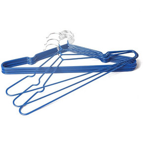 手机端 西南：丽姿 LZ3116 经典家用浸塑衣架 20个装 9.9元