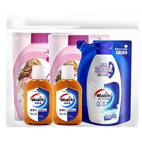 威露士 大礼包(洗衣液500g+消毒液170ml*2+柔顺护理剂500g*2)  9.9元