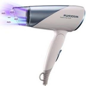 FLYCO 飞科 FH6251 负离子电吹风机1500W+赠电动鼻毛修剪器 38元