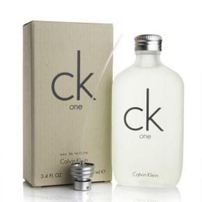 Calvin Klein ck one 卡莱优 中性淡香水100ml 129元包邮(139-10券)