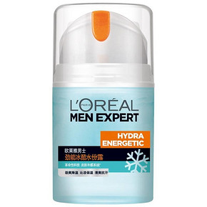 LOREAL 欧莱雅 男士劲能冰酷水份露50ml 约31元(62,199-100)