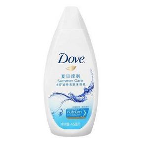 白菜价：多芬 夏日滢润沐浴乳45ml 1元