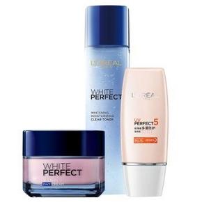 欧莱雅 雪颜3件套(美白柔肤水+日霜+隔离霜) 179元包邮(双重优惠)