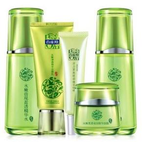 百雀羚 水嫩倍现护肤套装（5件套） 99元包邮（199-100）