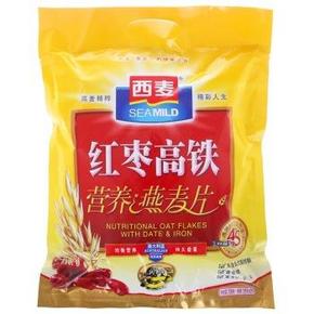 西麦 营养燕麦片700gX2 +700gX2 +400gX2  49元(99-50券)