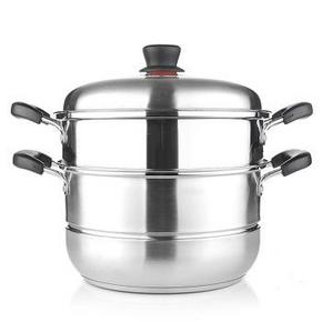 炊大皇 CK80448 不锈钢蒸锅 30cm二层电磁炉通用  119元(219-100)