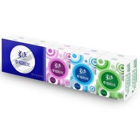 白菜价：幸福阳光 手帕纸 魔力球 3层迷你纸巾x10包 1元(限购10件)