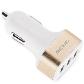 SCUD 飞毛腿 SC-C303 三USB输出 车载充电器 19.9元(日常59)