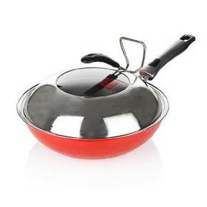 炊大皇 CKNT7630C 钛晶无油烟不粘炒锅30CM 109元(209-100)