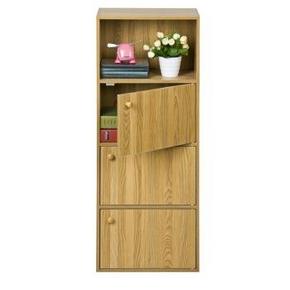 阿栗坞  AWJ-1010 四层三门收纳柜 折64.5元(129，199-100)