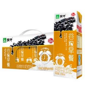 蒙牛 黑谷谷粒早餐 牛奶饮品 250mlx12盒 19.9元