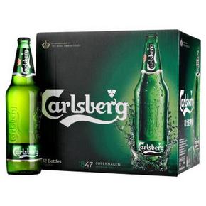 限华东：Carlsberg 嘉士伯 啤酒 640mlx12瓶 48元(限购2件)