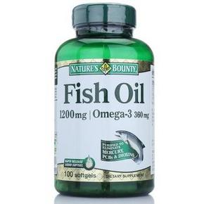 NATURE'S BOUNTY 自然之宝 深海鱼油100粒 49元(69，100-30-10)