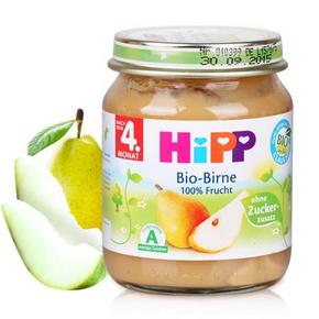 手机端：HIPP 喜宝 有机免敏梨子泥  9.9元包邮