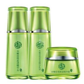 百雀羚 套装水嫩 精华水100ml+乳液100ml+精华霜50g 99元(199-100)