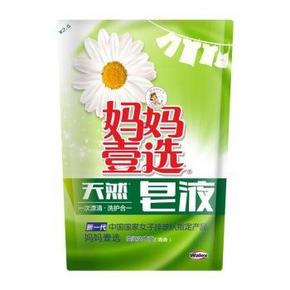 手机端：妈妈壹选 洗衣液 皂液 倍柔袋装 100g 1元(限购5件)