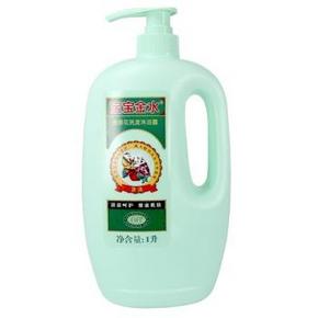 宝宝金水 金银花洗发沐浴露1000ml 14元(28，200-100)