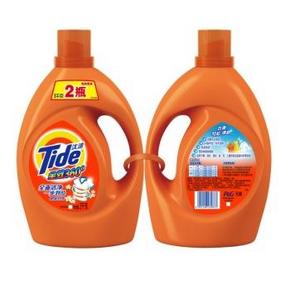 华中：汰渍 Tide 全效洗衣液3千克x2瓶装 49.8元(89.8-40)