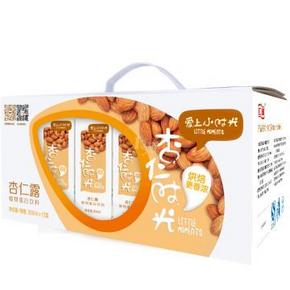 汇源 爱上小时光 杏仁露 200ml/盒x12 整箱装 9.9元(限购1件)