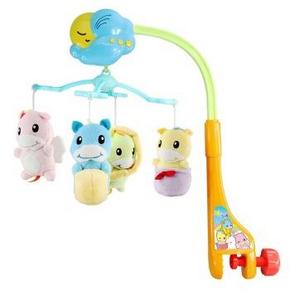 AUBY 澳贝 益智玩具 旋转小马床铃 音乐旋转床挂摇铃 29.5元(59，下单5折)