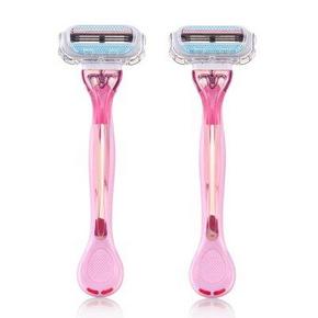 吉列维纳斯敏柔轻便型刀架（2支） 19元