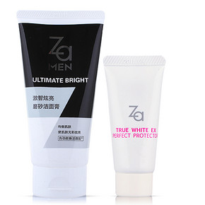 手慢无：Za 新焕真皙 美白隔离乳5g+洁面膏30g 0元包邮