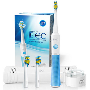 Lebond力博得 Elec系列电动牙刷(充电型 含3支刷头) 79元包邮(可更低)