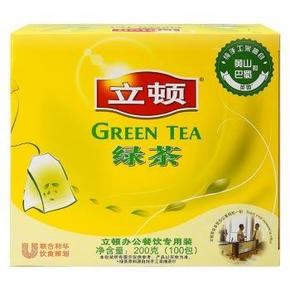 手机端：立顿 绿茶茶包100包+陶瓷杯 26元