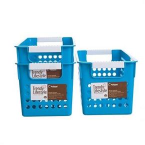 Citylong 禧天龙 环保塑料收纳筐5Lx3个装 22.9元