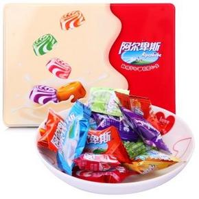 阿尔卑斯混合牛奶硬糖 450g+50g 折10元(19.9，199-100)