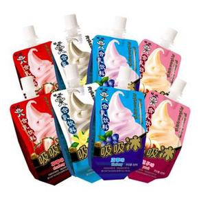 手慢无：旺旺吸吸冰 自制冰淇淋奶昔80gX8袋  9.9元包邮