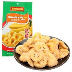 越南进口 可越芭蕉干100g 2.7元(双重优惠)