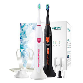 情侣之选：LEBOND 力博得 声波牙刷 命中注定礼盒 2只装 199元