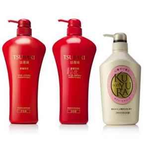 丝蓓绮  洗发露750ml+护发素750ml+可悠然沐浴露550ml 104元(204-100)