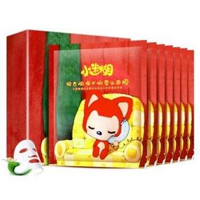 御泥坊 小迷糊 银杏润滑无暇蚕丝面膜贴 7片装 19元