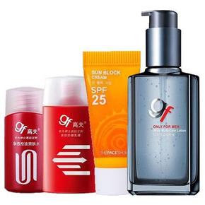 华东：高夫 男士锐智多效焕肤水75ml+送30个赠品 150元