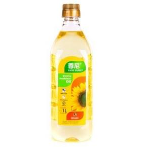 西班牙进口 尊尼 葵花油 1L  非转基因 19.9元(日常49)