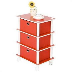 慧乐家 乐其三层带抽收纳架 69元包邮