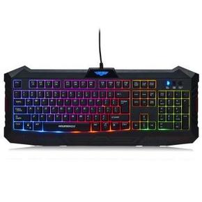 手机端：新贵（Newmen）GL700彩虹版 背光呼吸游戏键盘 49元