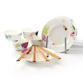 IJARL 亿嘉 创意陶瓷12头 韩式餐具套装 折50元(99.9，199-100)